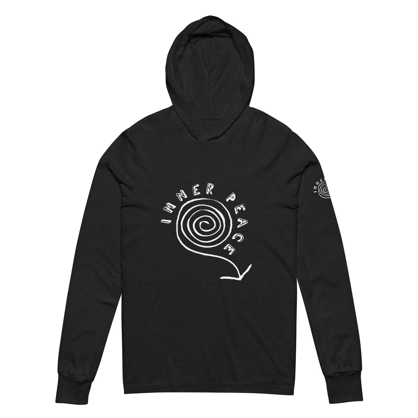 Hooded long-sleeve tee