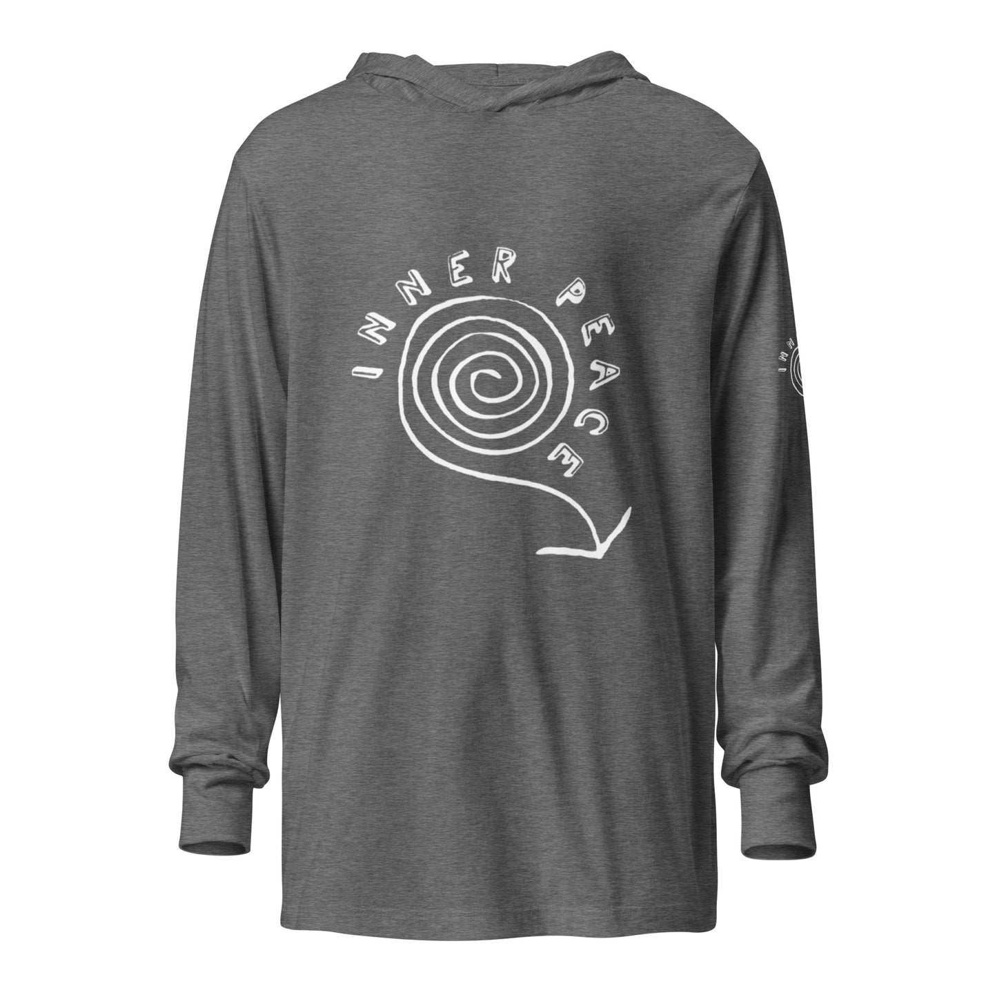 Hooded long-sleeve tee