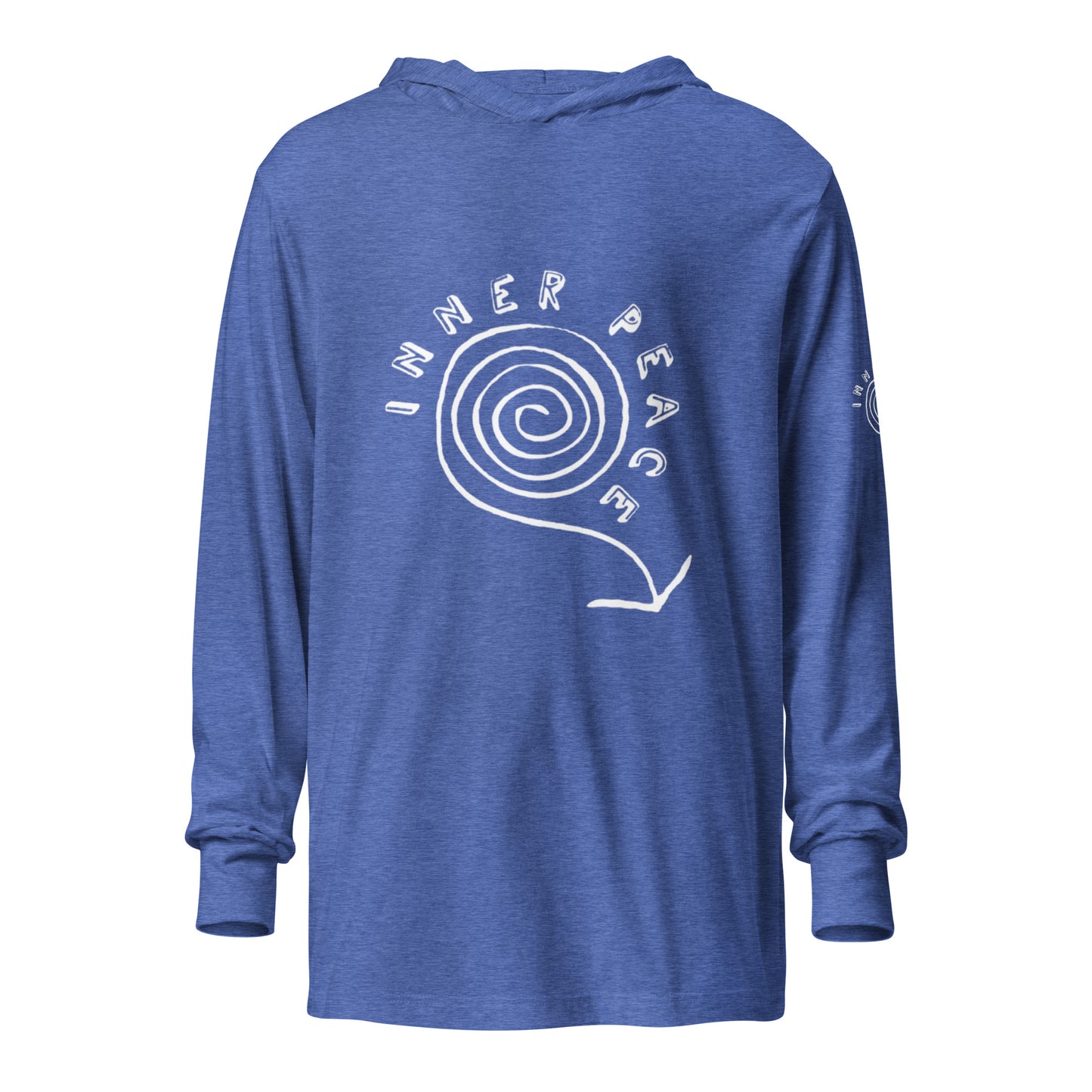 Hooded long-sleeve tee