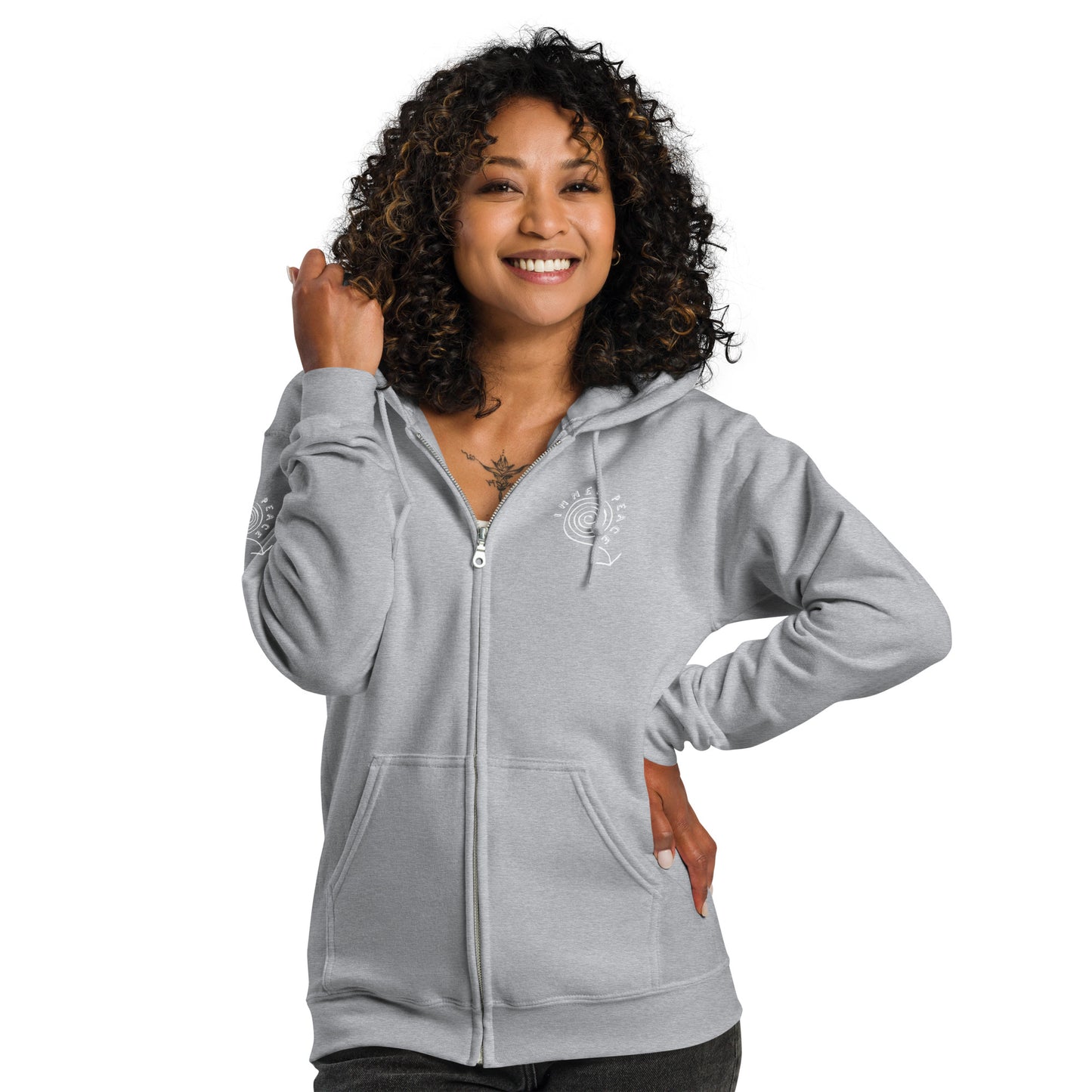 Unisex heavy blend zip hoodie